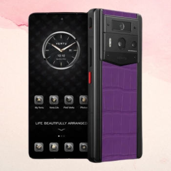 METAVERTU 2 ALLIGATOR SKIN WEB3 AI PHONE - PURPLE